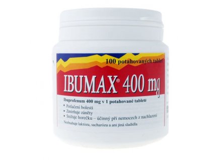 65763 ibumax 400mg potahovane tablety 100