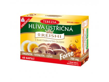 65793 terezia hliva ustricna reishi forte 60 kapsli