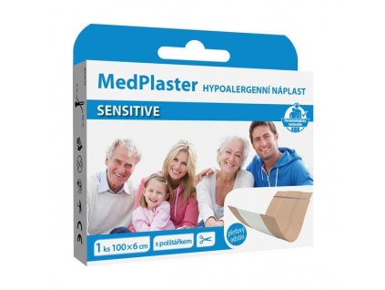 65958 medplaster naplast sensitive 100x6cm