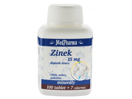 66348 medpharma zinek 15mg tbl 107