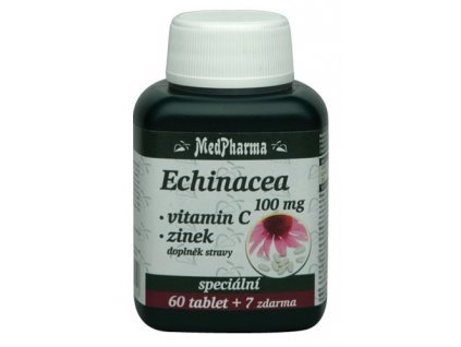 66351 medpharma echinacea 100mg vit c zinek tbl 67