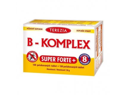 66402 terezia b komplex super forte 100 tablet