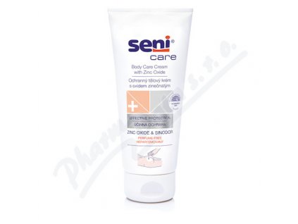 66921 seni care ochranny telovy krem se zinkem 200ml