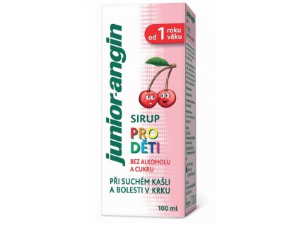67740 junior angin sirup pro deti od 1 roku 100ml