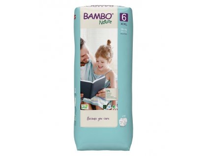 67860 bambo nature 6 detske plenky 16 kg 40 ks