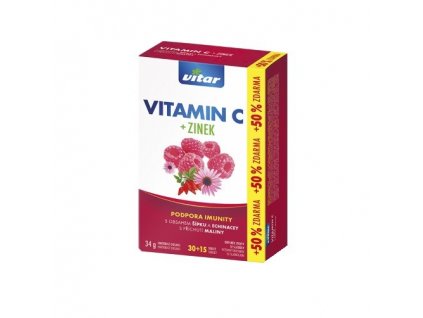 69150 vitar vitamin c zinek echinacea sipek tbl 30 15