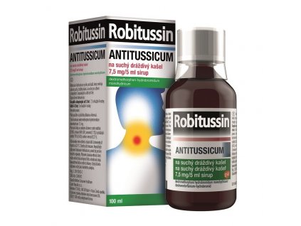69240 robitussin antitussicum na suchy drazdivy kasel 7 5mg 5ml sirup 100ml