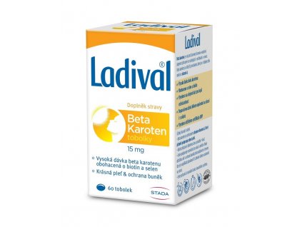 70491 ladival beta karoten 15mg tob 60