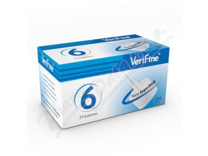 70974 inzulinove jehly verifine pro vsechna inzulinova pera 31g x 6 mm 100 ks