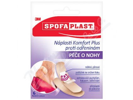 71016 3m spofaplast 187 naplasti komfort plus odren 6ks
