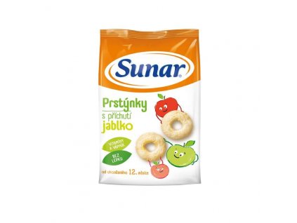 71430 sunar detsky snack jablkove prstynky 50g