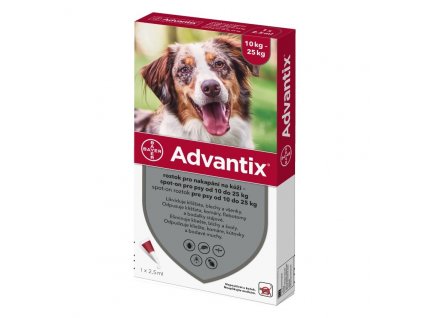 72054 advantix pro psy 10 25kg spot on 1x2 5ml