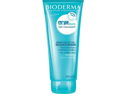 72381 bioderma abcderm gel moussant 200ml