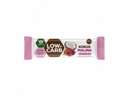 72732 low carb tycinka kokos malina 40g topnatur