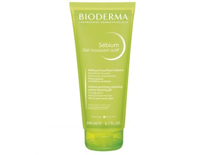 72774 bioderma sebium gel moussant actif 200ml