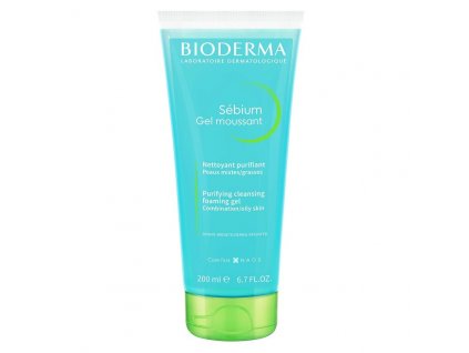 72804 bioderma sebium gel moussant tuba 200 ml
