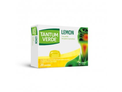 TANTUM VERDE LEMON 3MG pastilka 20