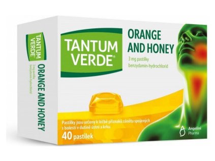 TANTUM VERDE ORANGE AND HONEY 3MG pastilka 40