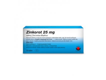 93448 zinkorot 25 mg 50 tablet