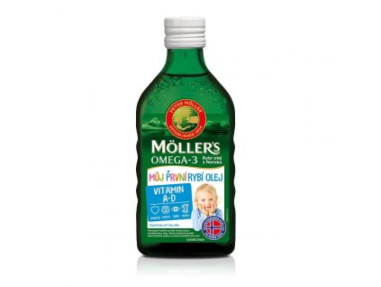 Mollers Omega 3 Můj první rybí ol.250ml