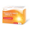 Vitamín D3 1000 IU + Omega-3 cps.60