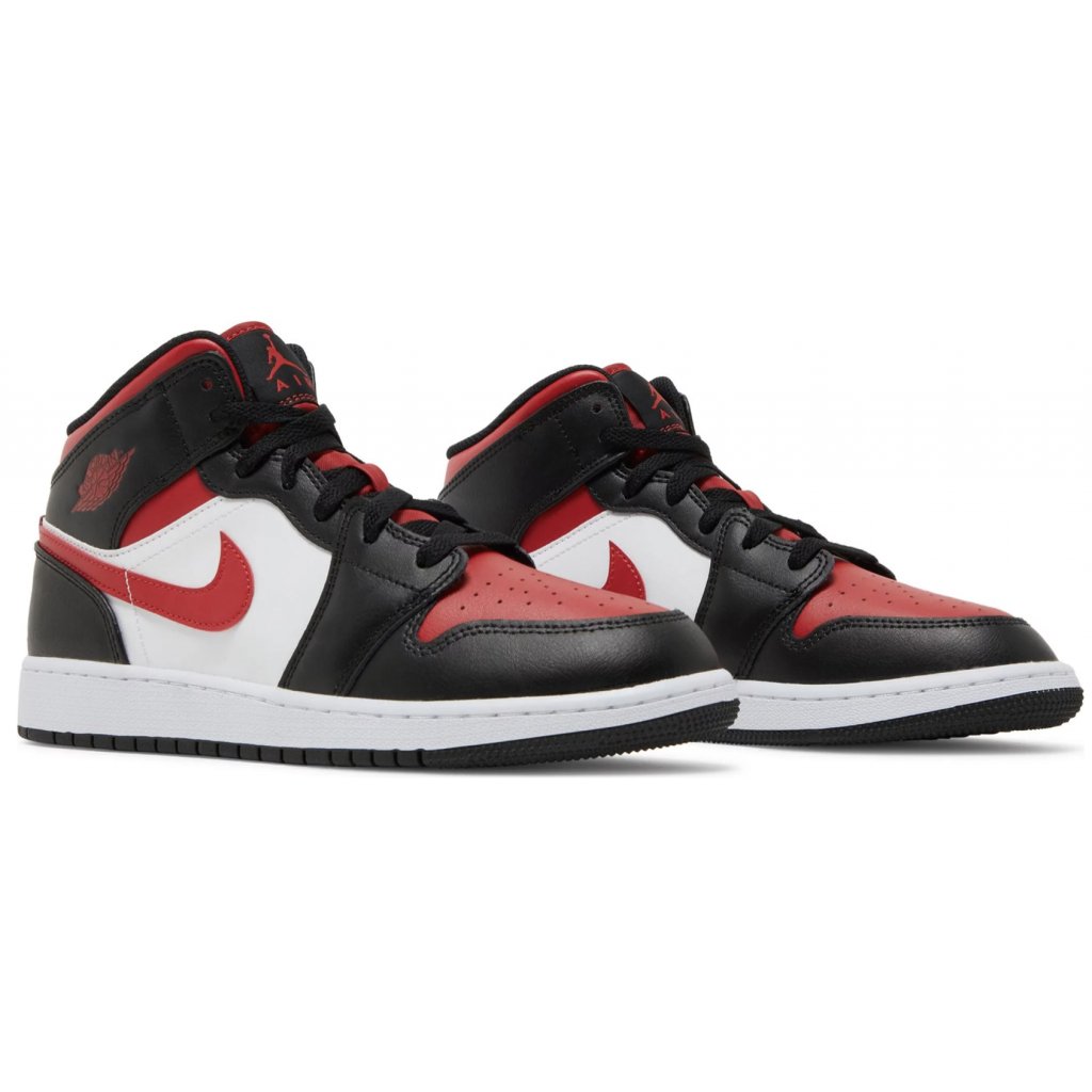 jordan 1 fire red black