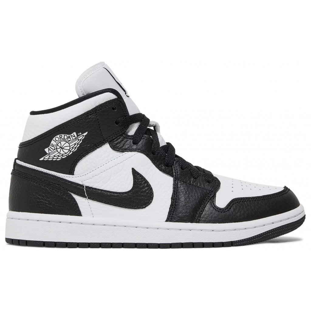Jordan 1 Mid Split Black White BBNSUPPLY