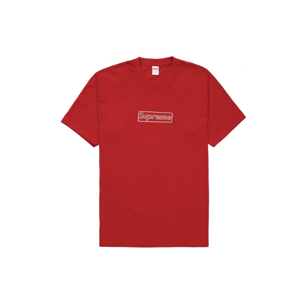 supreme kaws chalk logo シュプリーム Tシャツ Sサイズ sariater