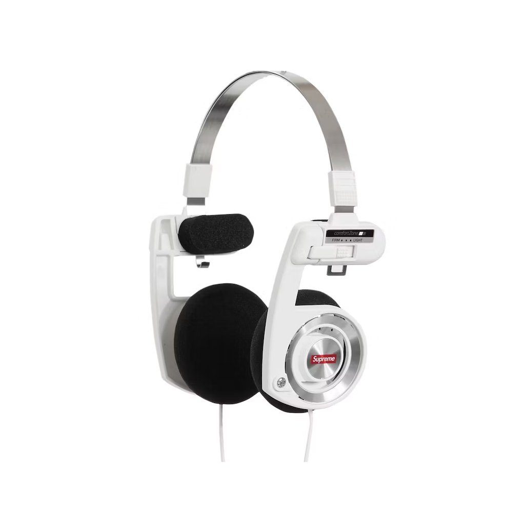 Supreme Koss PortaPro Headphones White - BBNSUPPLY