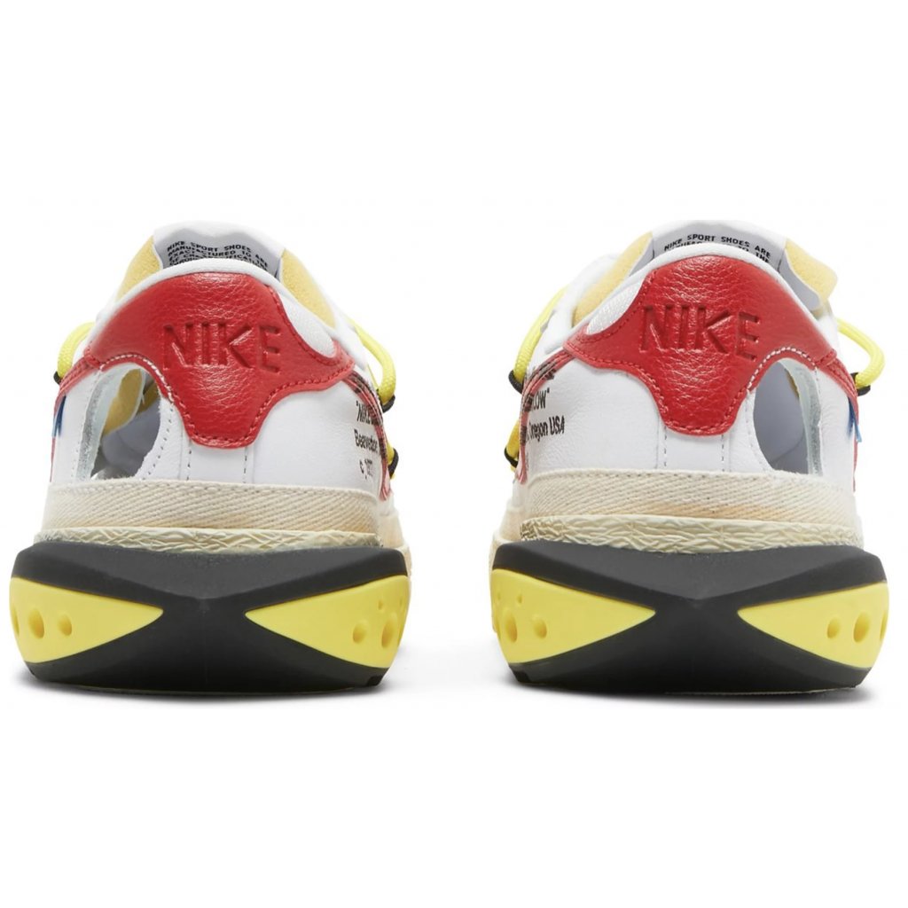 blazer low off white university red