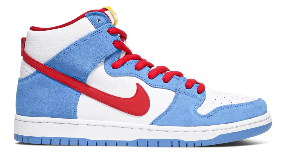 sb dunk high doraemon