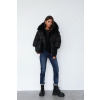 Prošívaná bunda černá Sia