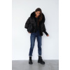 Prošívaná bunda černá Sia