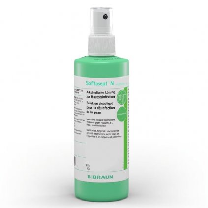 B.Braun dezinfekce Softasept N bezbarvý sprej 250ml