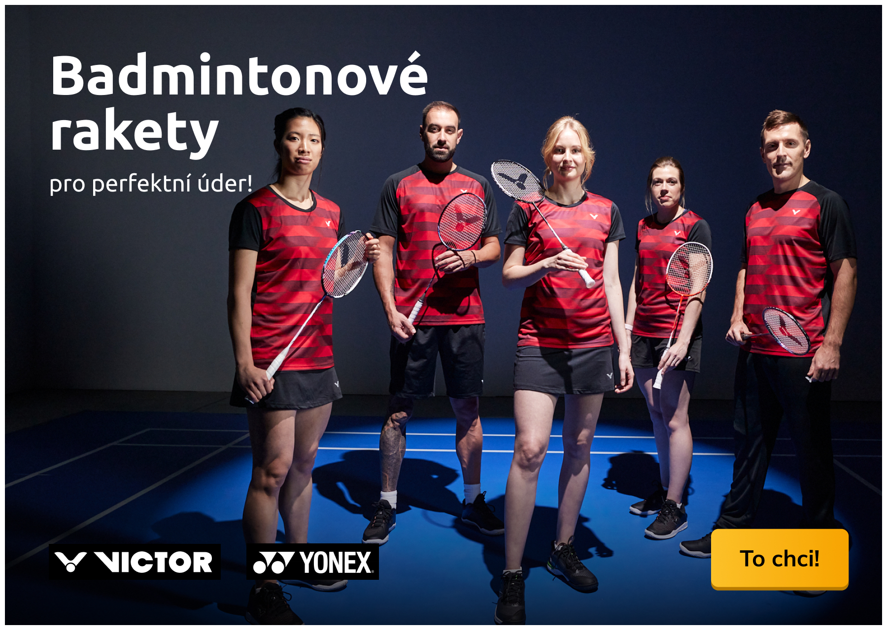 Badmintové rakety pro perfektní švih!