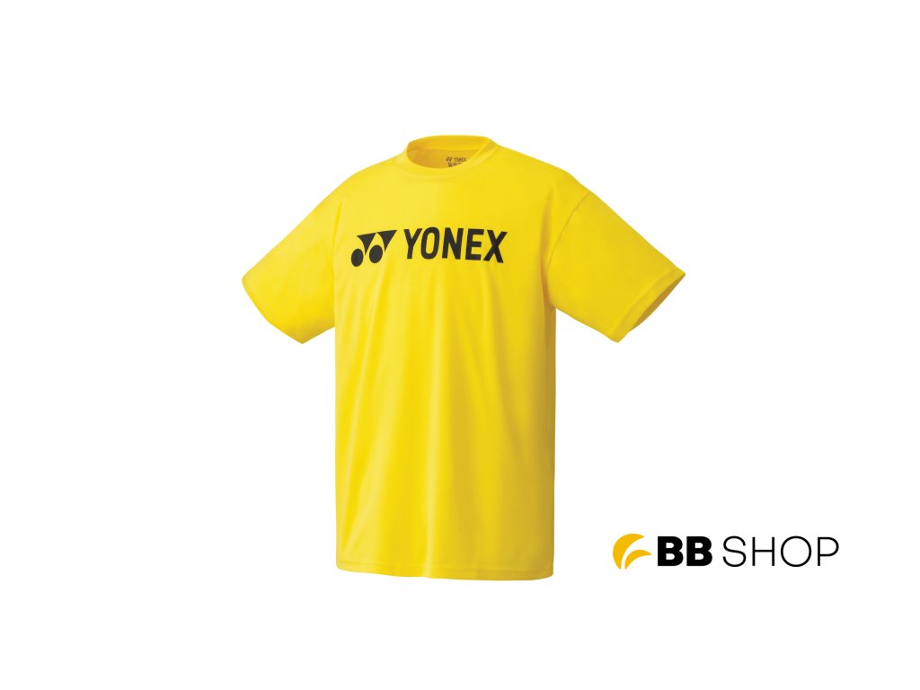 Pánské triko YONEX YM0024 - žluté (Velikost L)