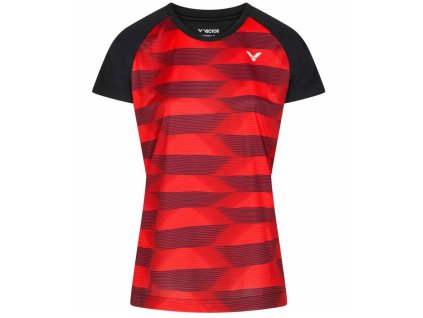 victor victor t shirt women t 34102 cd red