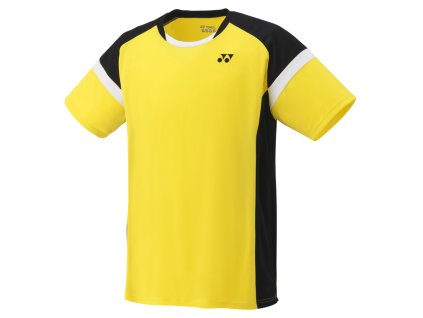 Pánské triko YONEX YM0001 - žluté (Velikost XS)