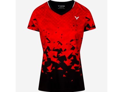 Dámské tričko VICTOR 2025 T-Shirt T-54101 D red