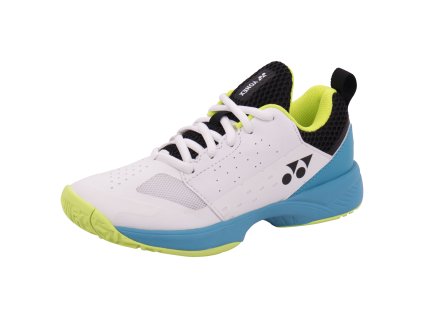 Tenisová obuv Yonex LUMIO Junior - bílá, modrá
