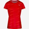 Dámské tričko VICTOR 2023 T-shirt T-24101 red (RS Velikost L)