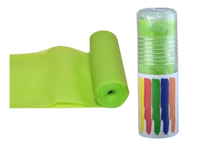 aerobic band 2 m posilovaci guma silna zelena