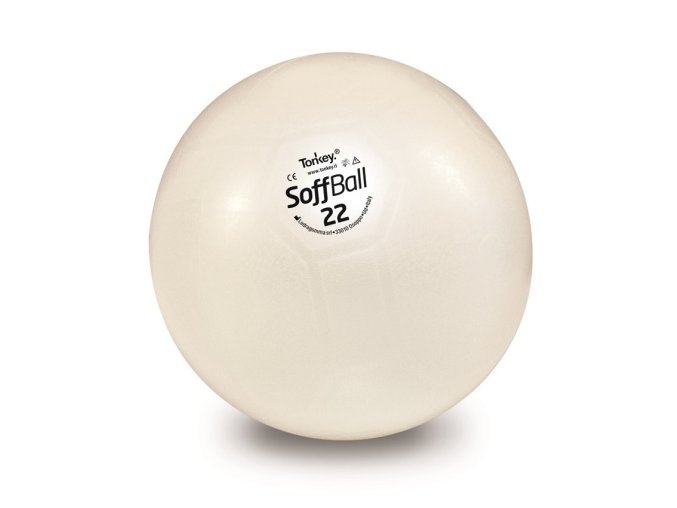 soffball maxafe 22 cm bily mic pilates
