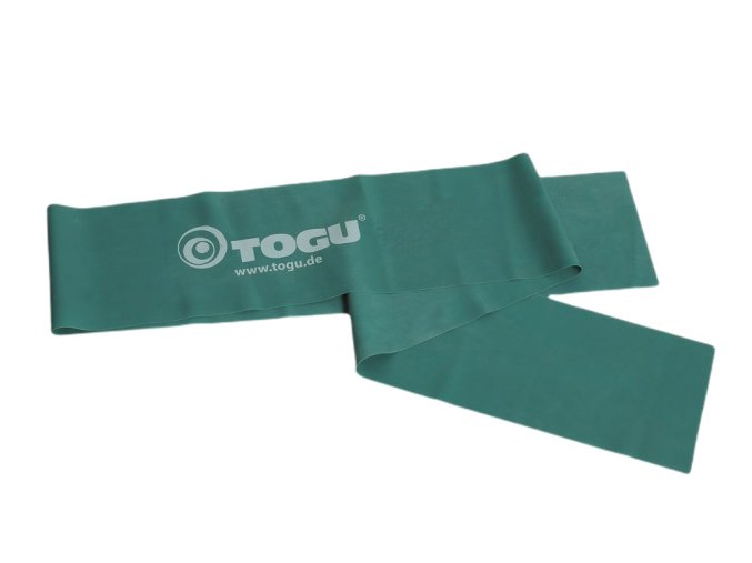 powerband togu cvicebni guma s klipem na spojeni stredni theragym band