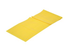 Aerobic band 120 cm cvičební guma pás, obtížnost lehká "A" (Barva Růžová)