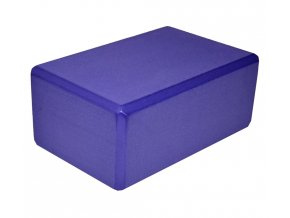 blok yoga joga 10 cm fialova cviceni