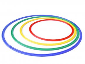 Kruh plochý 60cm překážkový (Barva Červená)