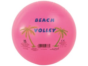 3643 2 volejbalovy mic gumovy beach neon 22 cm