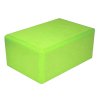 penovy blok kostka yoga joga 10 cm acid zelena
