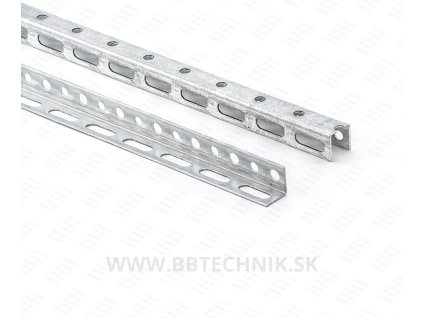 Profil dierovaný L 30x30x2000mm 2.00 ZN